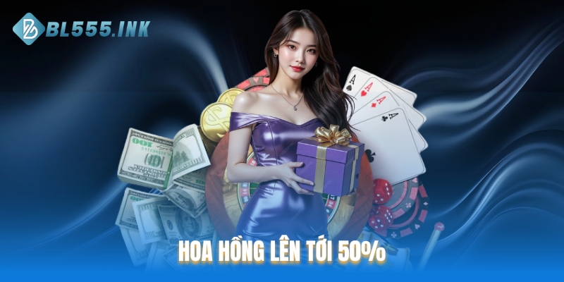 Hoa hồng lên tới 50%